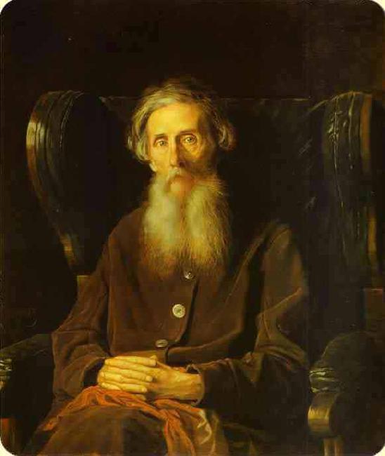 Vasily Perov The Portrait of Vladimir Dal